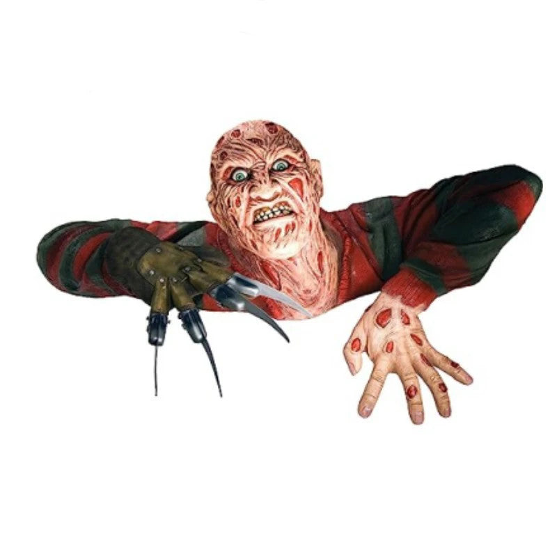 Horror Creeper Zombie Indoor/Outdoor Garden Statue Halloween Decoration, Halloween Resin Sculpture Home Party Decor Gift